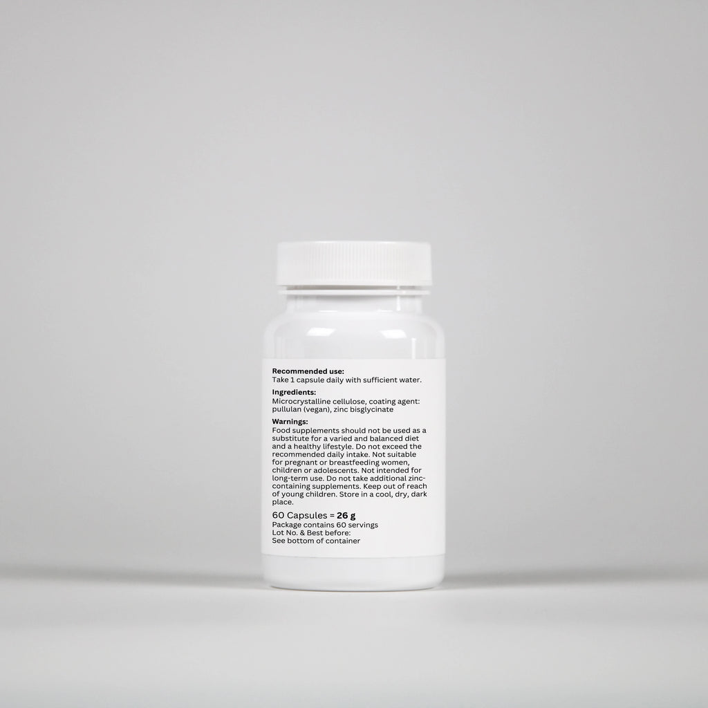 Zinc Bisglycinate – 60 Capsules
