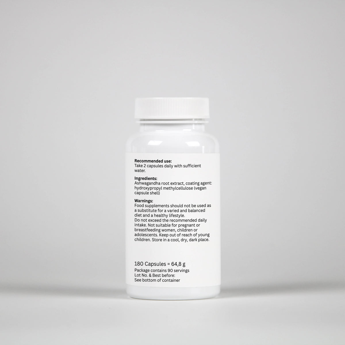 Ashwagandha – 180 Capsules