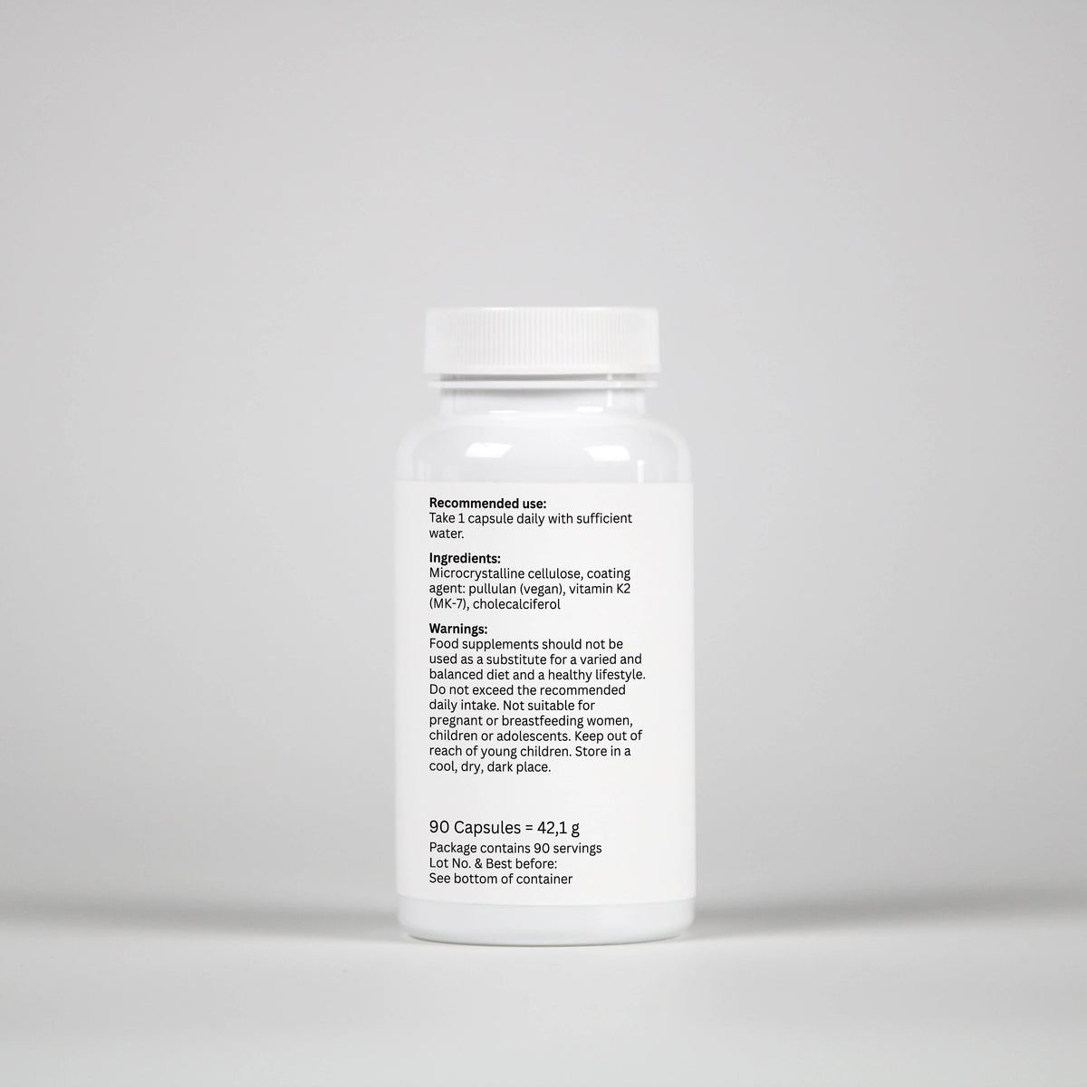 Vitamin D3 + K2 – 90 Capsules