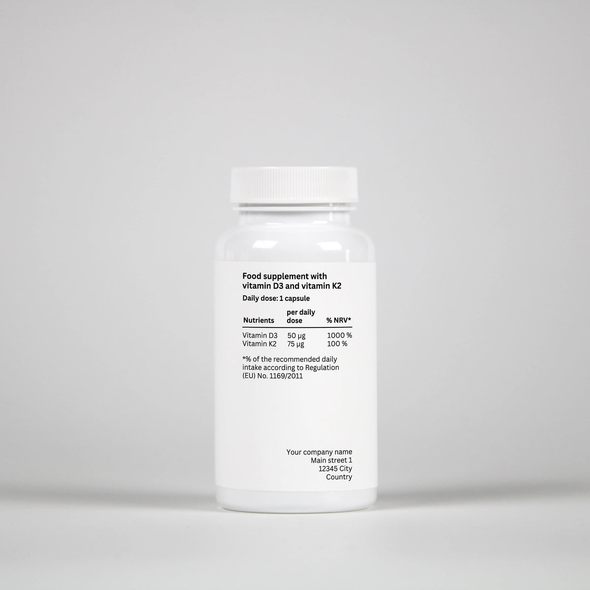 Vitamin D3 + K2 – 90 Capsules