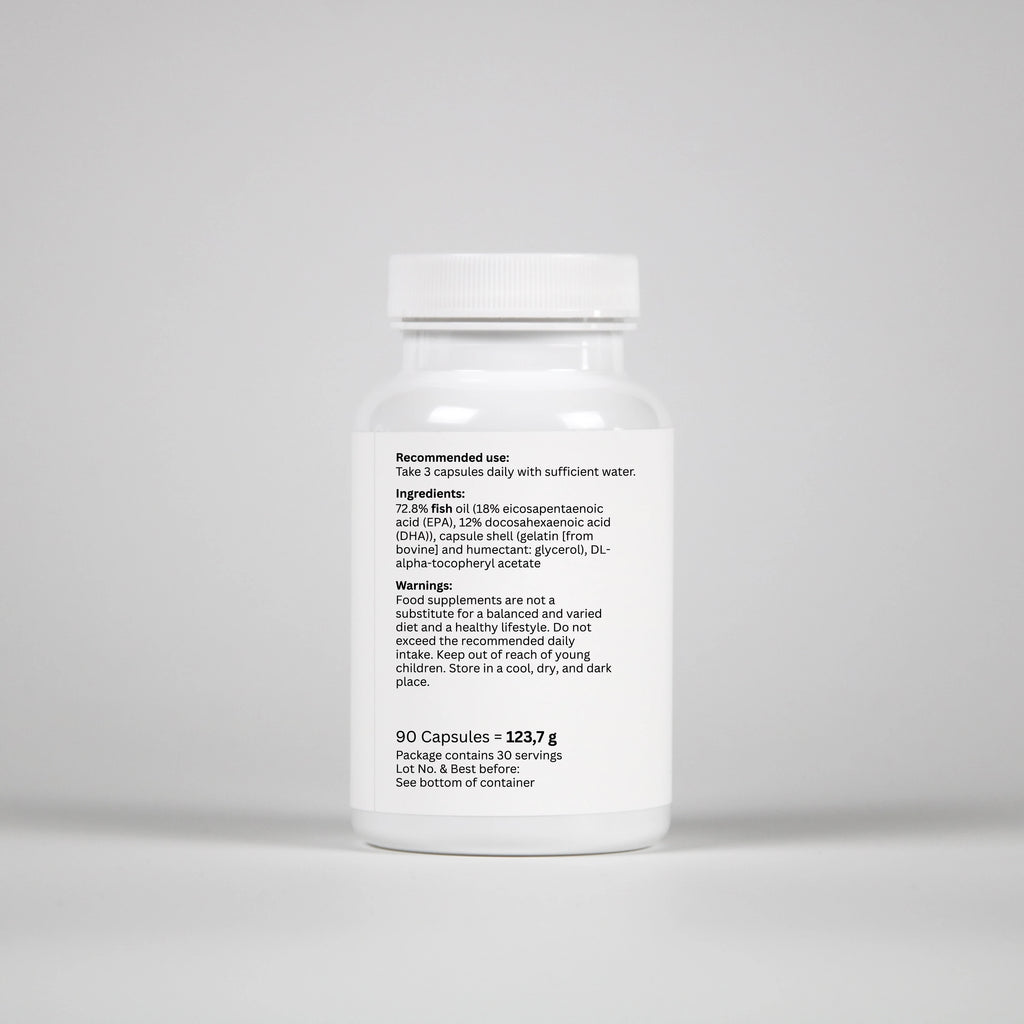 Omega-3 + Vitamin E – 90 Capsules