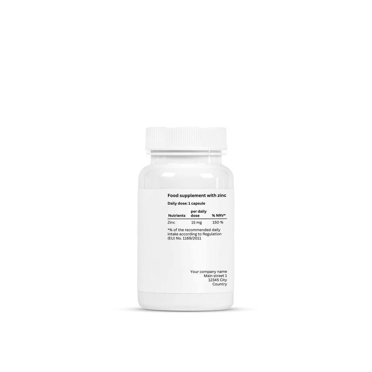 Zinc Bisglycinate – 60 Capsules